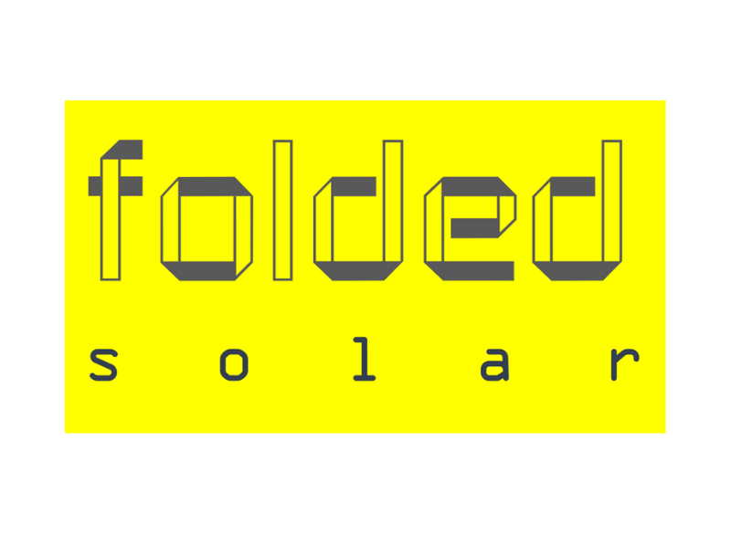 Folded solar logo